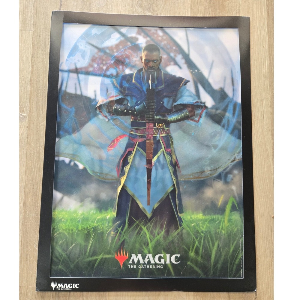 Magic The Gathering Teferi Planeswalker Promo Poster Store Display Art